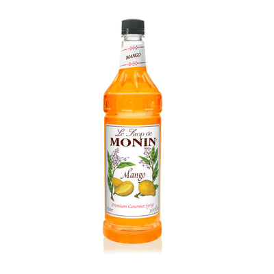 Monin Mango Syrup 1L Plastic Bottle