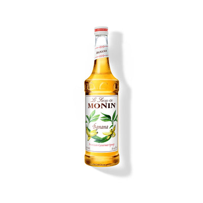 Monin Banana Syrup 750ml Glass Bottle