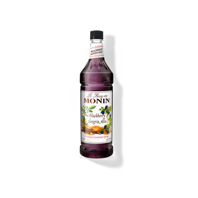 Monin Blackberry Sangria Mix Syrup 1L Plastic Bottle