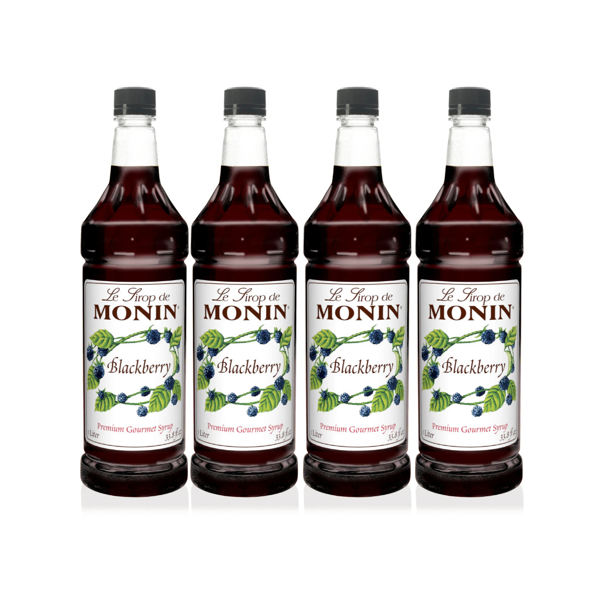 Monin Blackberry Syrup 1L (Pack of 4)