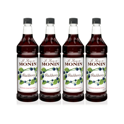 Monin Blackberry Syrup 1L (Pack of 4)