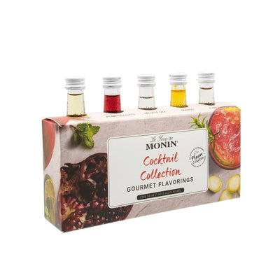 Monin Cocktail Flavour Collection (5 x 50 ML Sample Syrup Bottles)