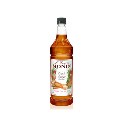 Monin Cookie Butter® Syrup 1L Plastic Bottle
