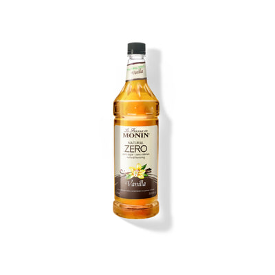 Monin Natural Zero Vanilla 1L Plastic Bottle