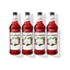 Monin Raspberry Syrup 1L Plastic Bottle (Pack of 4)