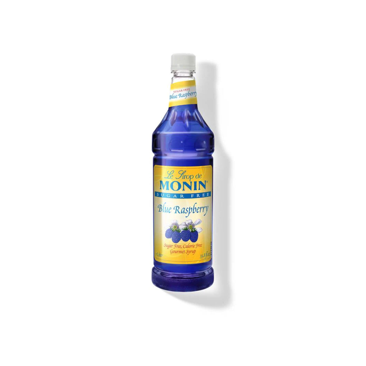 Monin Sugar Free Blue Raspberry Syrup 1L Plastic Bottle – The Kitchen ...