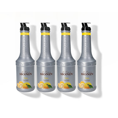 Monin Yuzu Puree 1L Plastic Bottle (Pack of 4)