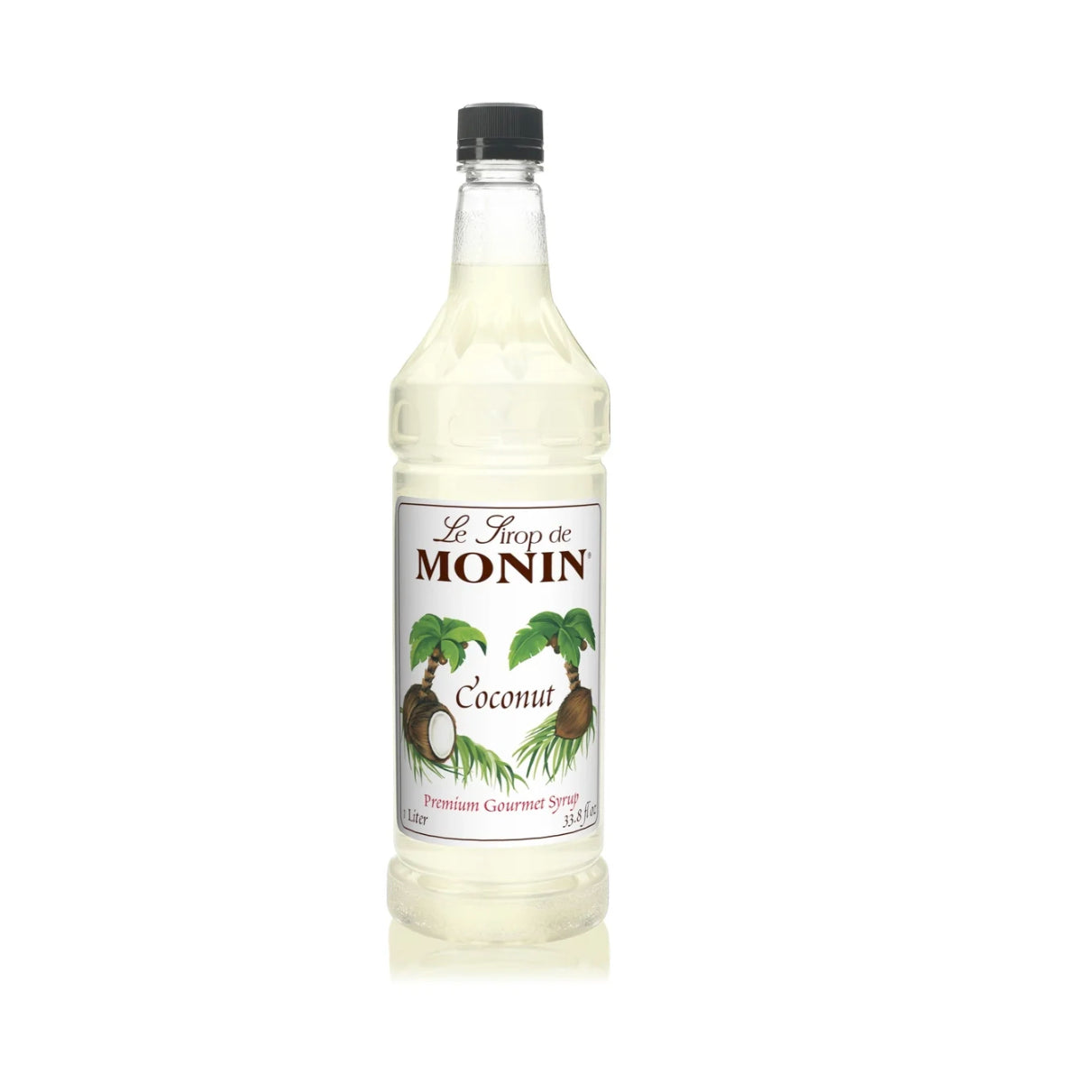 Monin Coconut Syrup 1L Plastic Bottle