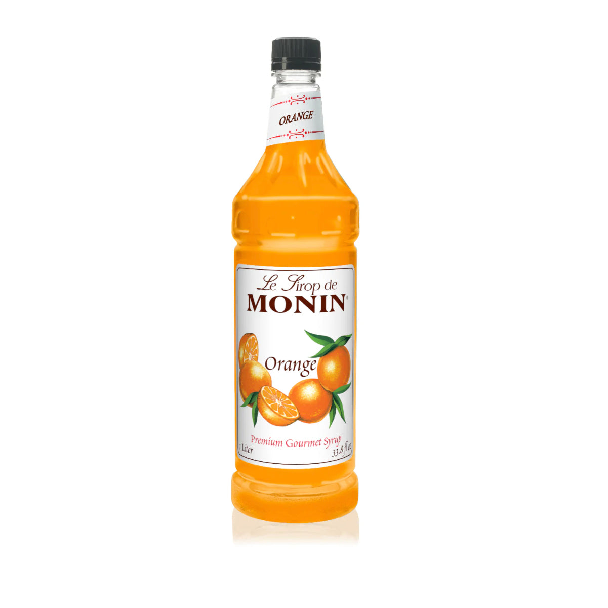 Monin Orange Syrup 1L Plastic Bottle