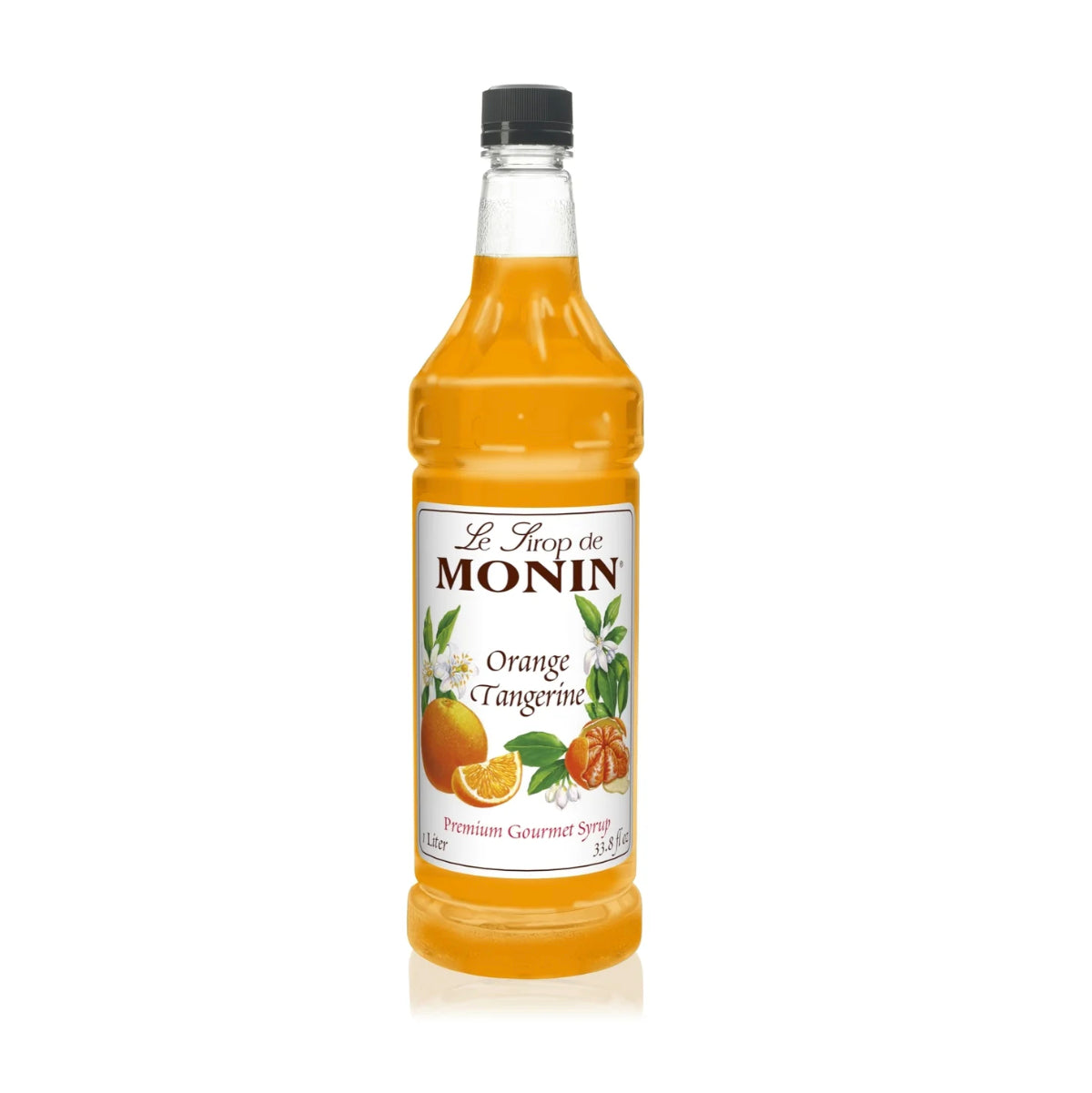 Monin Orange Tangerine Syrup 1L Plastic Bottle