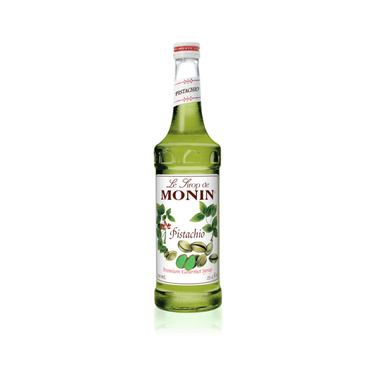 Monin Pistachio Syrup 750 ML Glass Bottle
