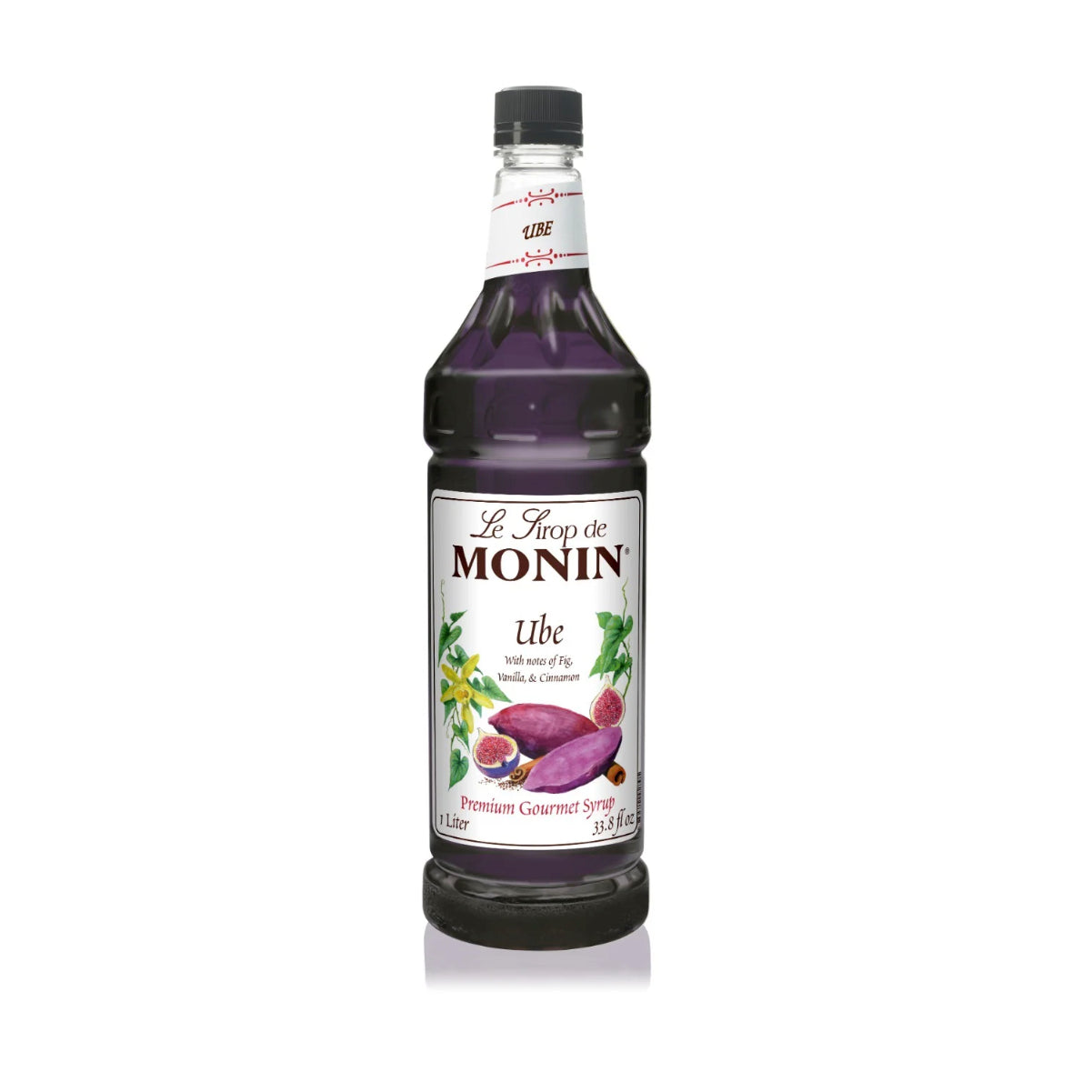 Monin Ube Syrup 1L Plastic Bottle