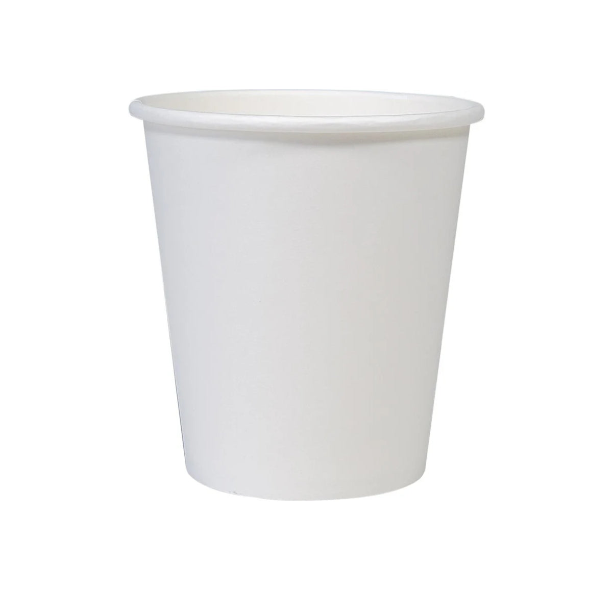 Morning Dew 10 oz  Squat Hot Paper Cups (White) - H10SW