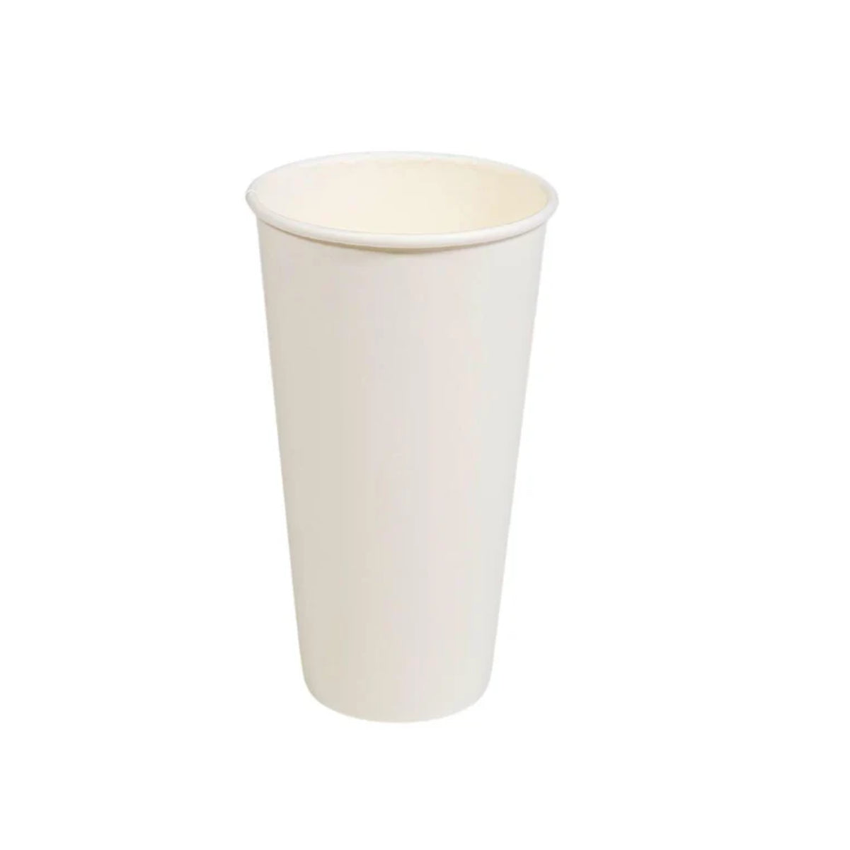 Morning Dew 20 oz Hot Paper Cups (White) - H20W – The Kitchen Barista ...
