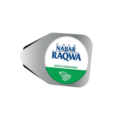 Najjar Raqwa Cardamon Single Cup Capsules (Pack of 100)