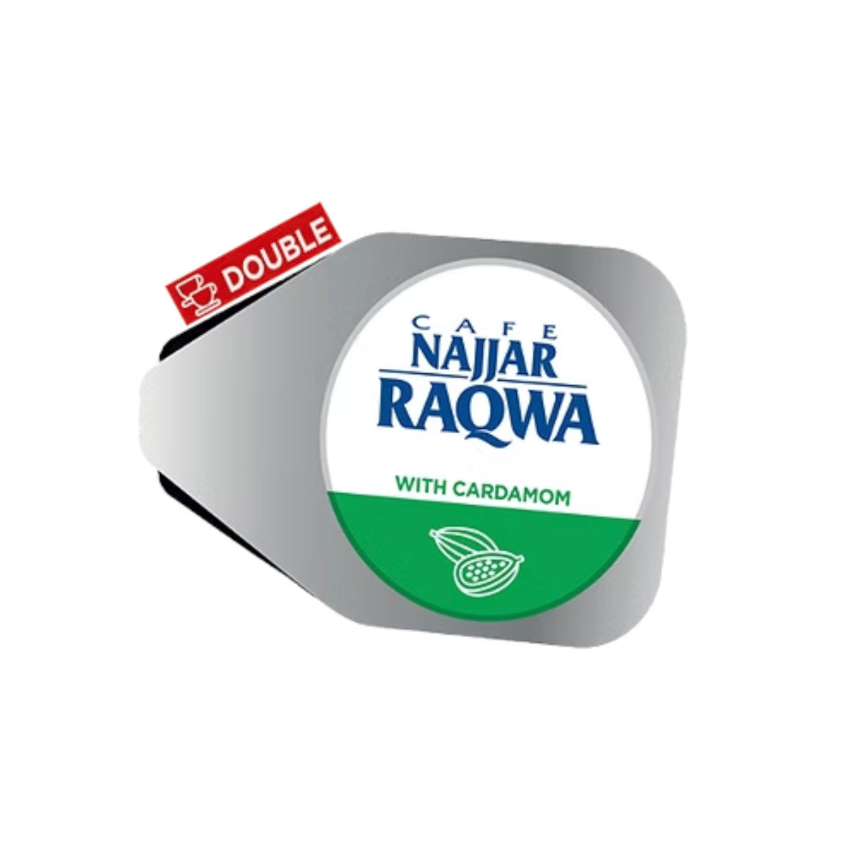 Najjar Raqwa Cardamon Double Cup Capsules (Pack of 100)
