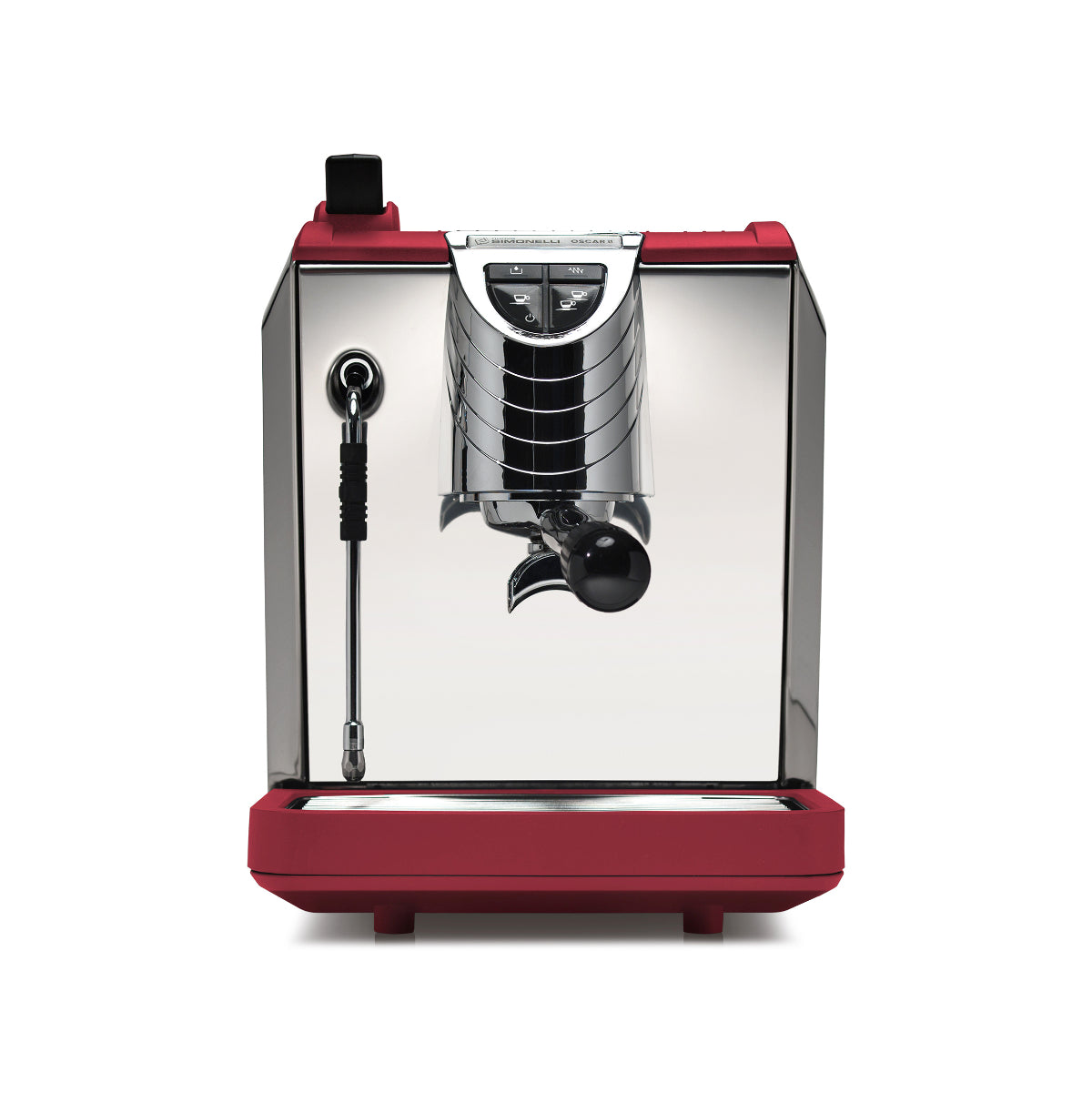Nuova Simonelli Oscar II Semi-Automatic Espresso Machine with Volumentric Dosing (Red)