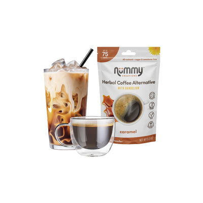 Nummy Caramel Smooth & Buttery Caffeine-Free Coffee Alternative (150g)