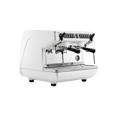 Machine à expresso semi-automatique Bezzera Aria Top PID avec contrôle de débit (noir avec bois)