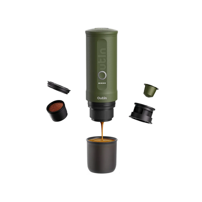 Machine à expresso électrique portable Outin Nano (vert forêt)