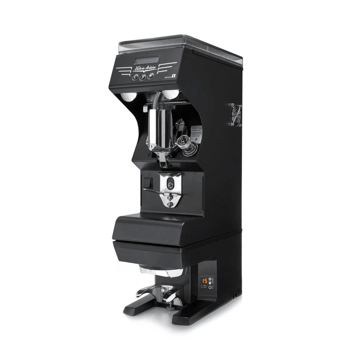 Tasseur intégré PUQpress M2 pour moulins Mythos (noir)