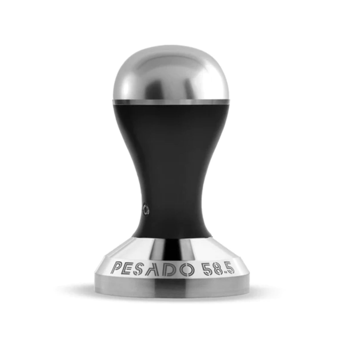 Pesado Tamper 58.5mm (Black/Silver)