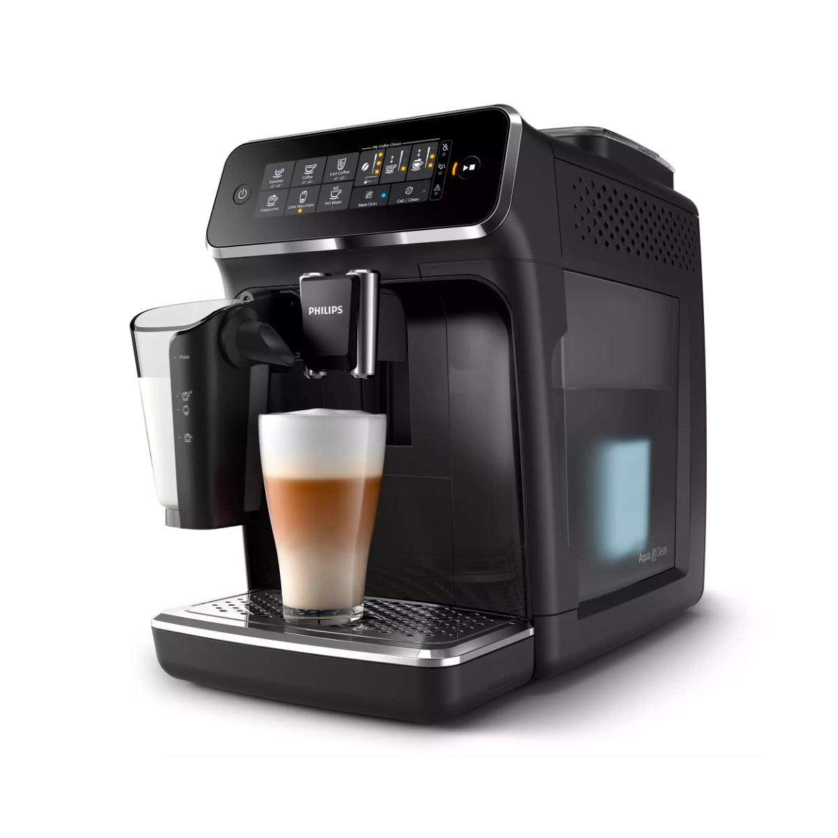 Philips 3200 LatteGo Automatic Espresso, Iced Coffee, & Latte Machine EP3241/74