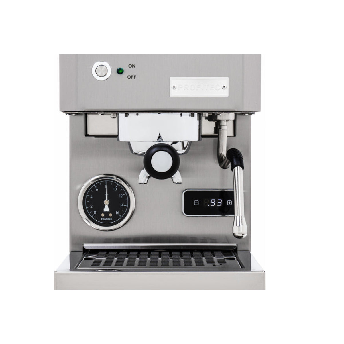 Profitec Go Espresso Machine (Open Box - Brushed Stainless Steel)