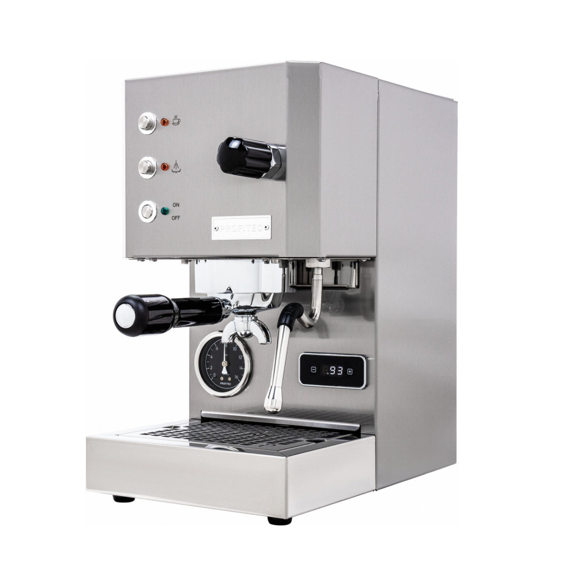 Profitec Go Espresso Machine (Brushed Stainless Steel)