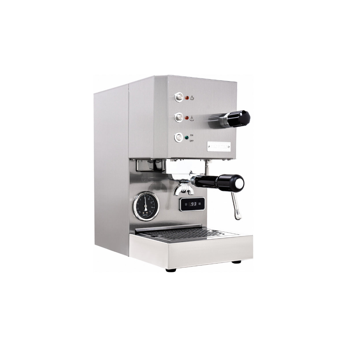 Profitec Go Espresso Machine (Open Box - Brushed Stainless Steel)