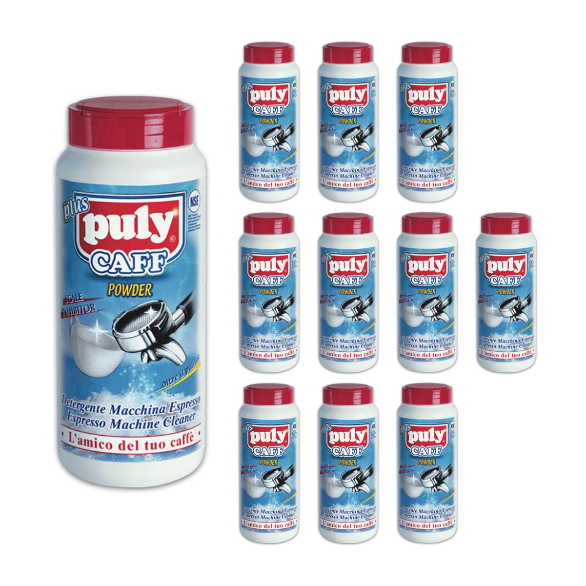 Puly Caff Espresso Machine Cleaning Powder 900g (Pack of 12)