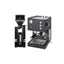 Quick Mill Pop-Up Espresso Machine (Black) & Eureka Mignon Zero 55s (Black) - Bundle