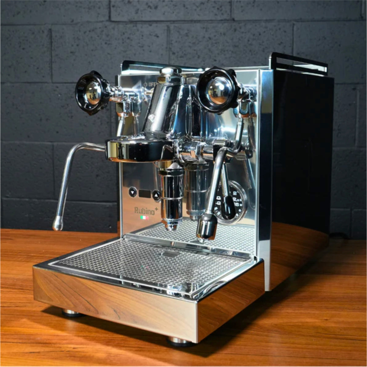 Quick Mill Rubino Plus Espresso Machine (Stainless Steel)