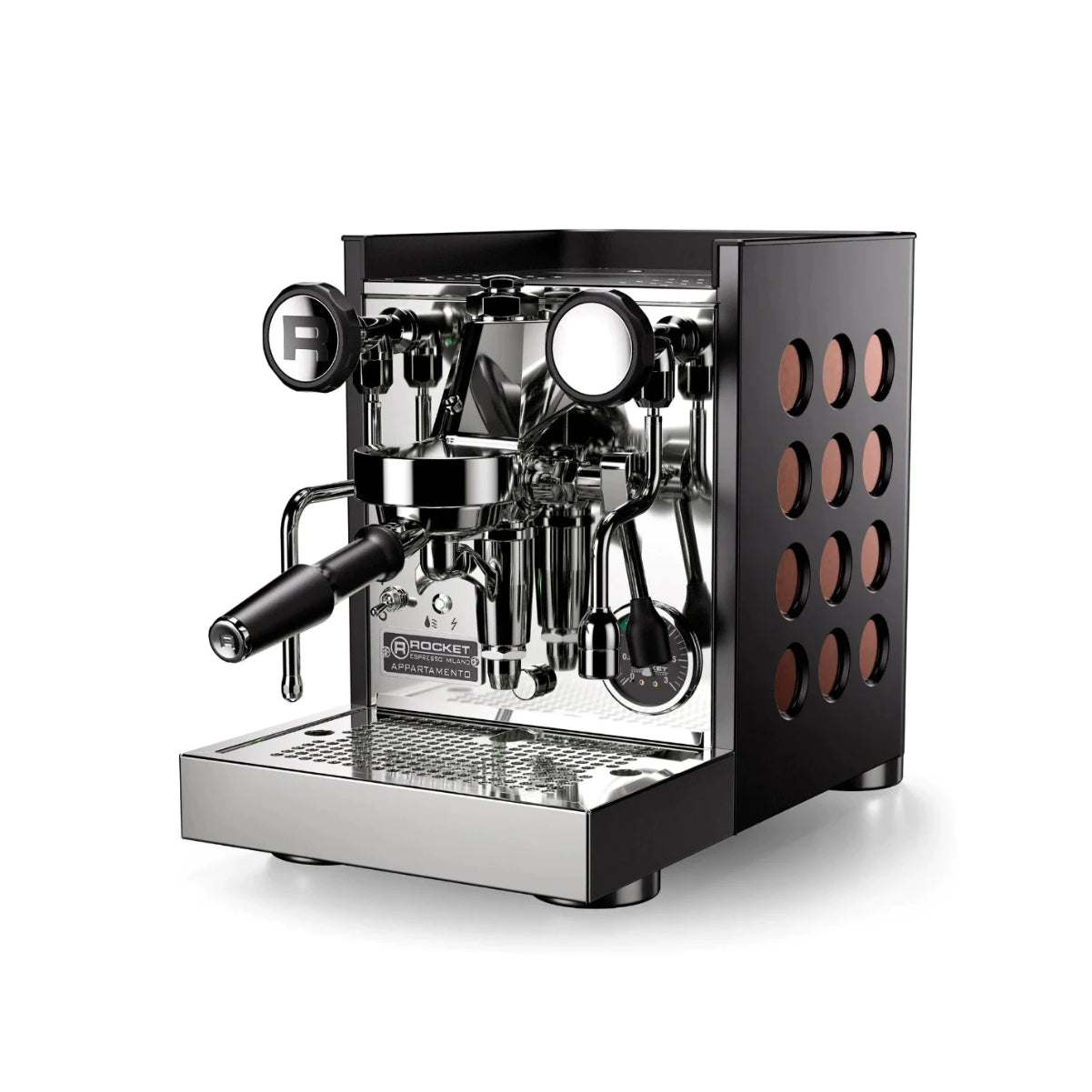 Rocket Appartamento TCA Espresso Machine (Open Box - Black-Copper)