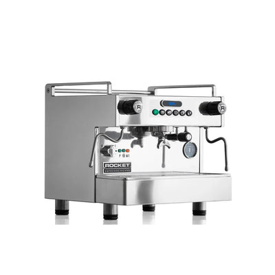 Rocket Boxer Timer Volumetric Espresso Machine (Chrome)