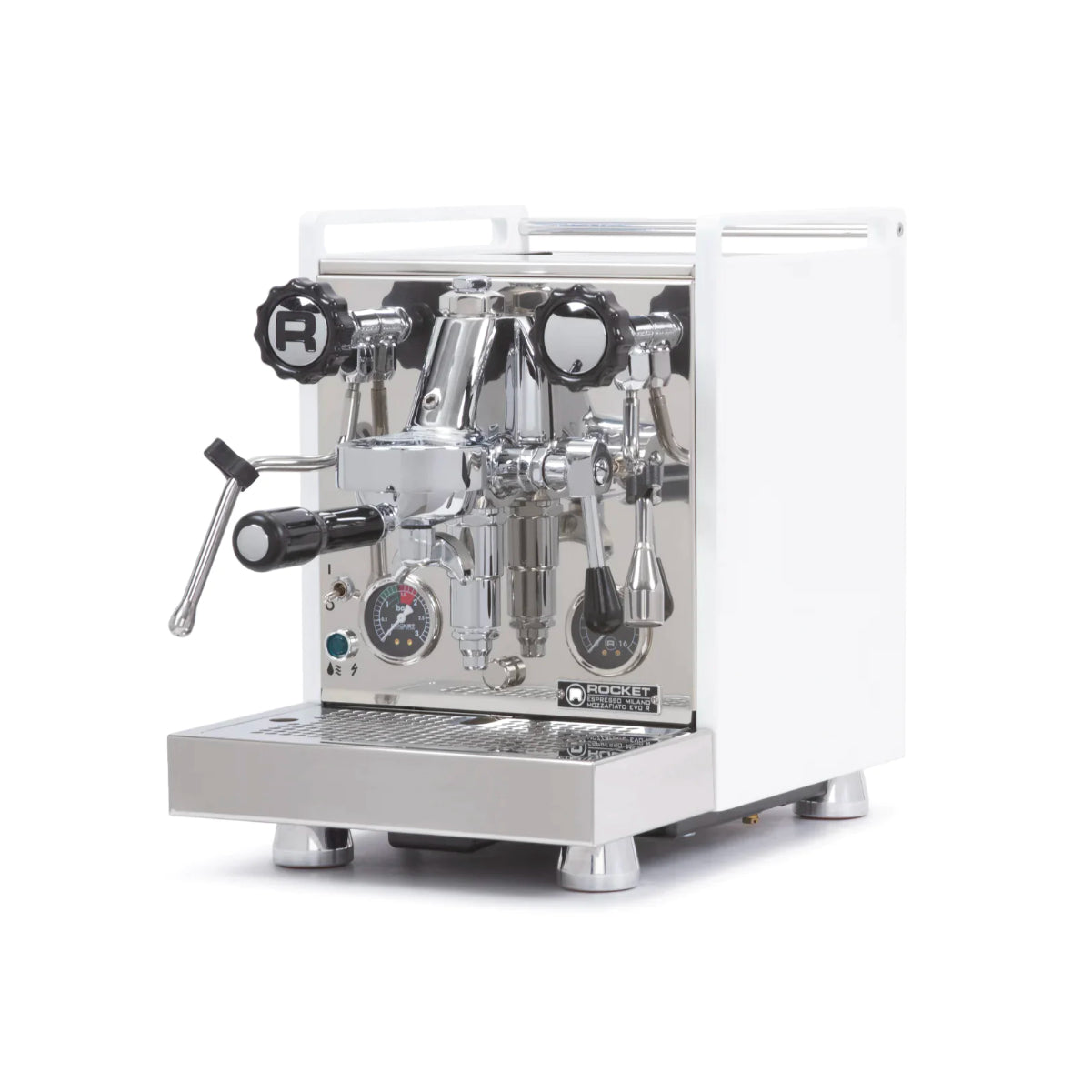 Rocket Mozzafiato Cronometro Type R Espresso Machine With Short Timer (White)