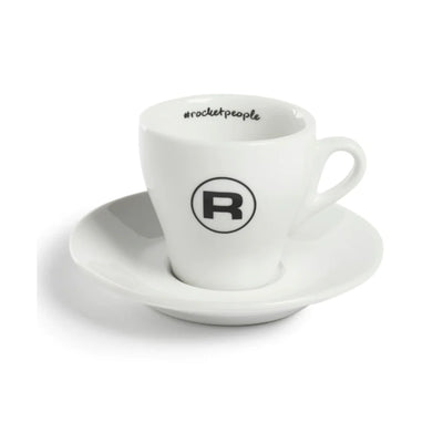 Rocket Hashtag Espresso Cups - Set Of 6 (White)