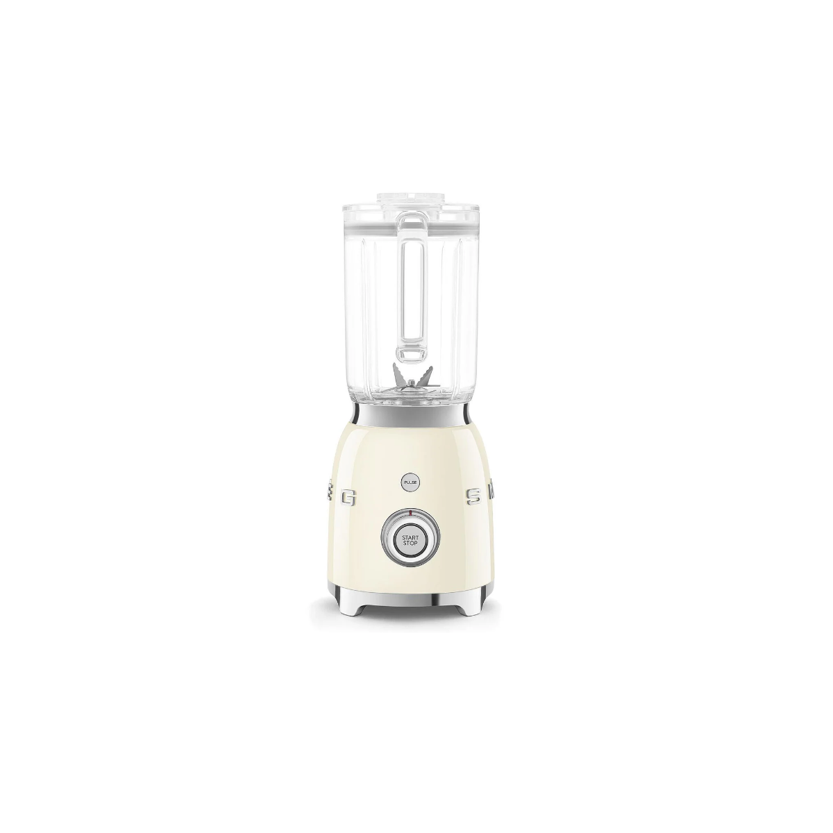 Smeg Retro-Style Glass Blender BLF03CRUS (Cream)