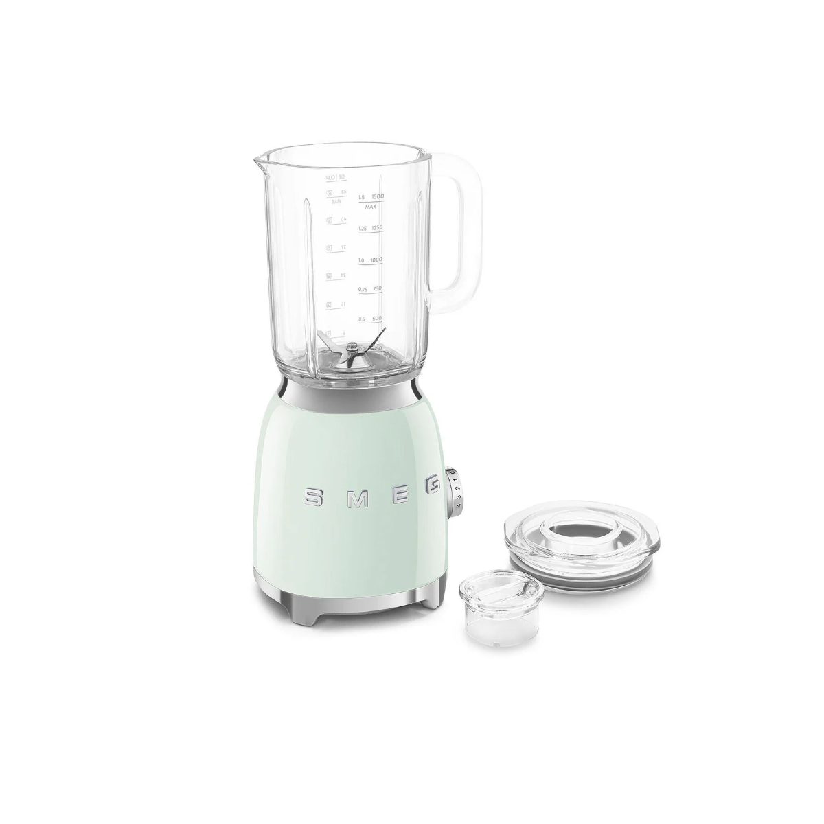 Smeg Retro-Style Glass Blender BLF03PGUS (Pastel Green)