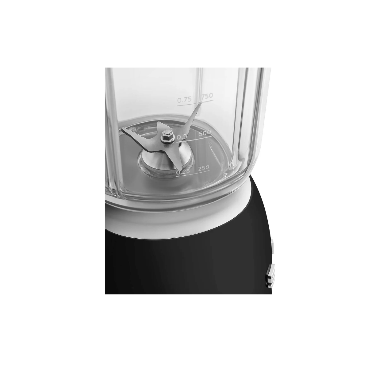 Smeg Retro-Style Glass Blender BLF03BLUS (Black)