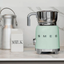 Smeg Electric Milk Frother MFF11PGUS (Pastel Green)