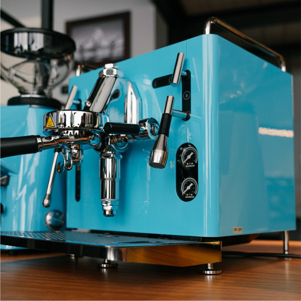 Sanremo Cube R Espresso Machine (Blue)