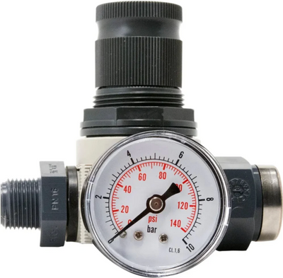 BWT Bestmax Pressure Reducer 3/8" M x FM – 2-8 Bar with Gauge
