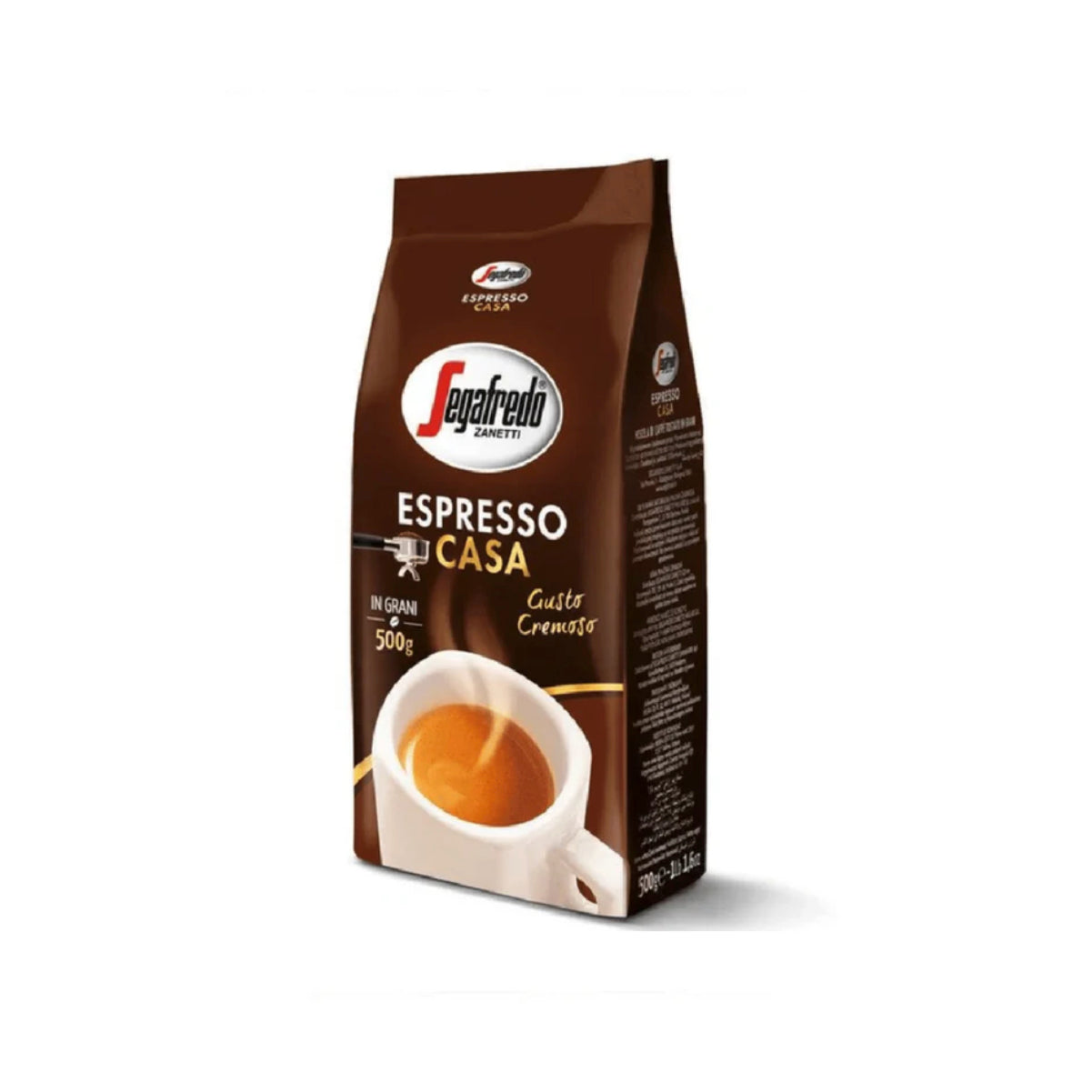 Segafredo Espresso Casa Beans Whole Bean Coffee (500g)