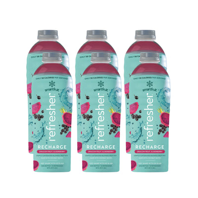 Smartfruit Recharge Refresher (Dragonfruit, Elderberry) (6 x 48 oz)