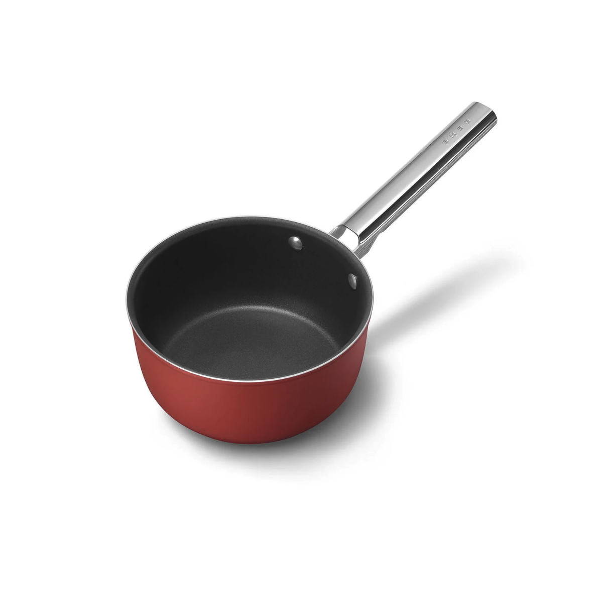 Smeg 20cm Non-Stick Saucepan CKFS2011RDM (red)