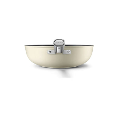 Smeg 30cm Non-Stick Wok CKFW3001CRM (Cream)