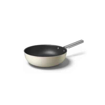Smeg 30cm Non-Stick Wok CKFW3001CRM (Cream)