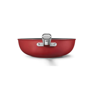 Smeg 30cm Non-Stick Wok CKFW3001RDM (Red)
