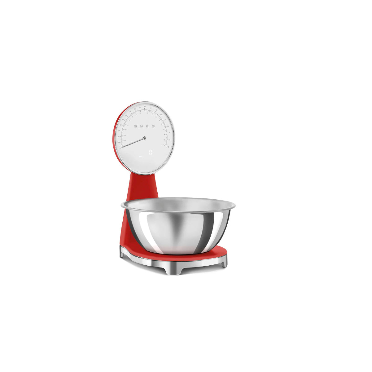 Smeg Analog and digital Kitchen Scale KSF01RDWW (Red)